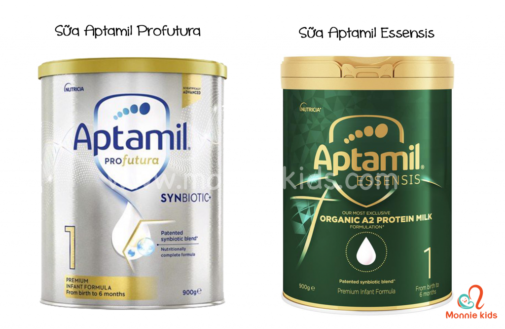 Sữa Aptamil Essensis và Aptamil Profutura khác gì nhau? Sữa Aptamil có tốt cho bé? – Monnie Kids – Chuỗi Cửa Hàng Đồ Sơ Sinh Cao Cấp