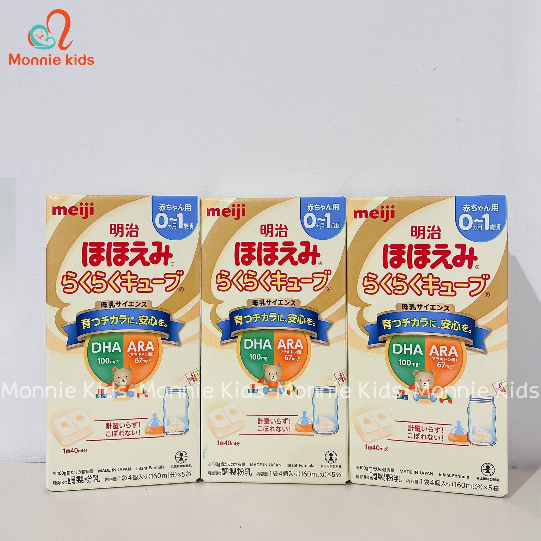 Sữa Thanh Meiji 01 Nội Địa Nhật Thanh Lẻ Tiện lợi Cho Bé Mới Sinh   thienduongtrethocom