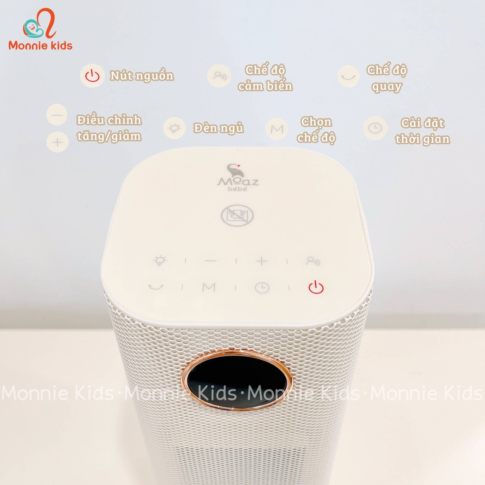 MÁY SƯỞI ĐIỆN ĐA NĂNG PTC MOAZ BÉBÉ MB077 - Hình ảnh 6
