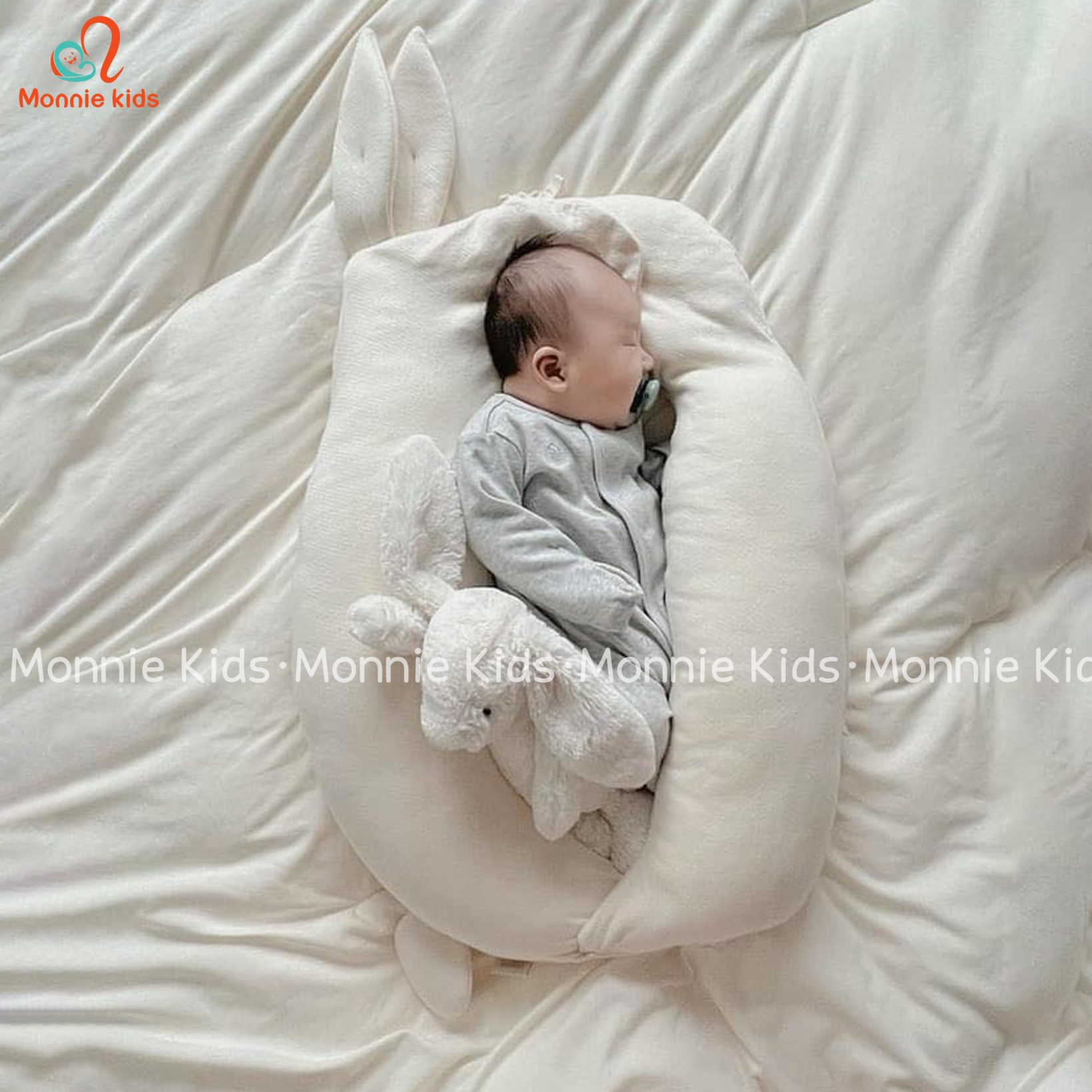 GỐI THỎ ĐA NĂNG RARAS - VỎ HỮU CƠ - Hình ảnh 4