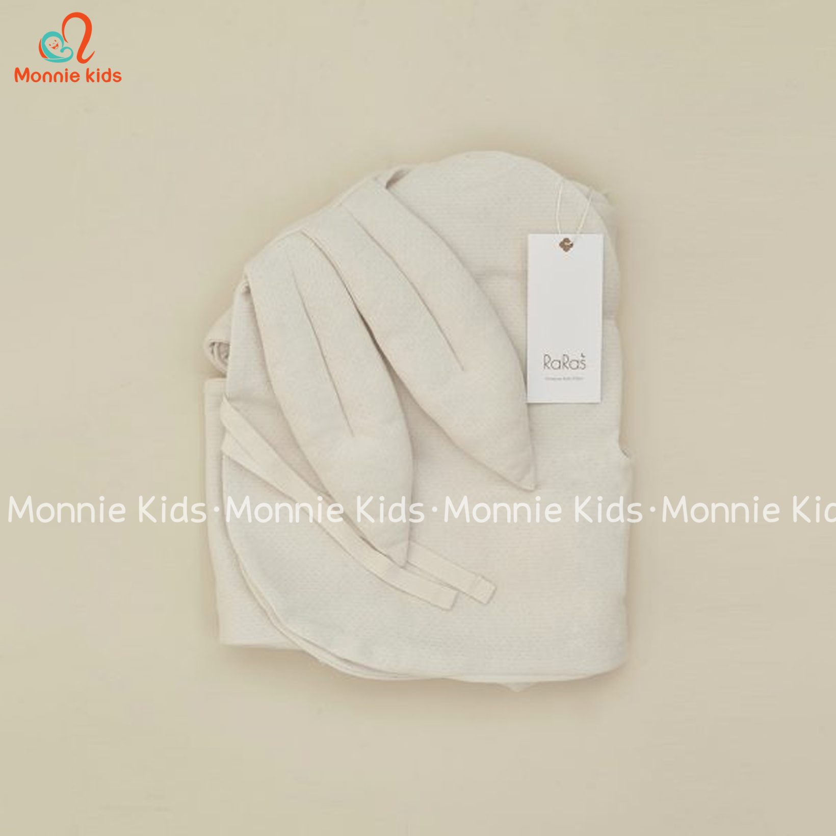 GỐI THỎ ĐA NĂNG RARAS - VỎ HỮU CƠ - Hình ảnh 3