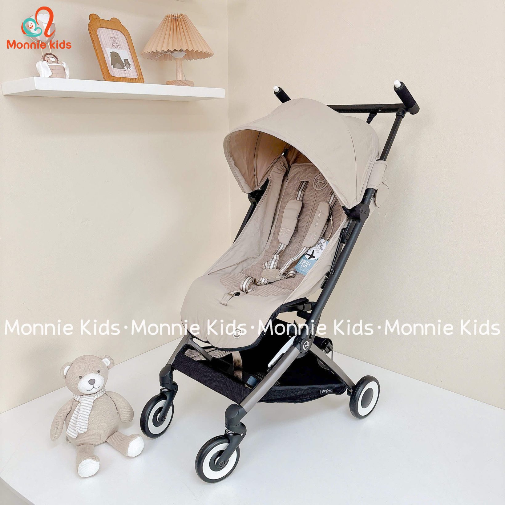 XE ĐẨY GẤP GỌN CYBEX LIBELLE TPE - ALMOND BEIGE - Hình ảnh 8