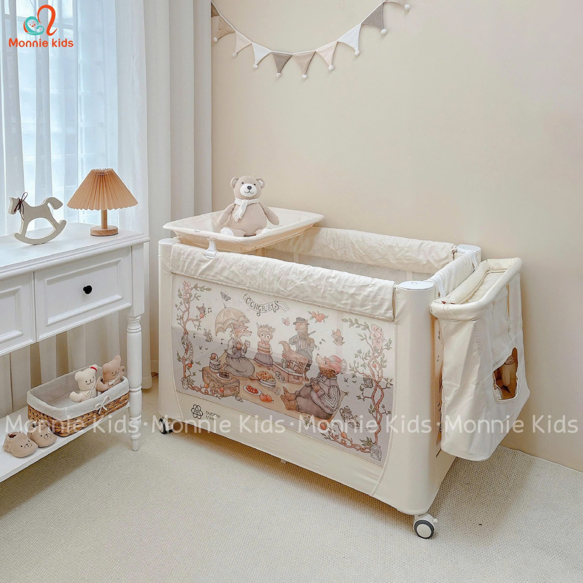 GIƯỜNG CŨI GẤP GỌN CAO CẤP BUBBLE TREE - Ảnh 12